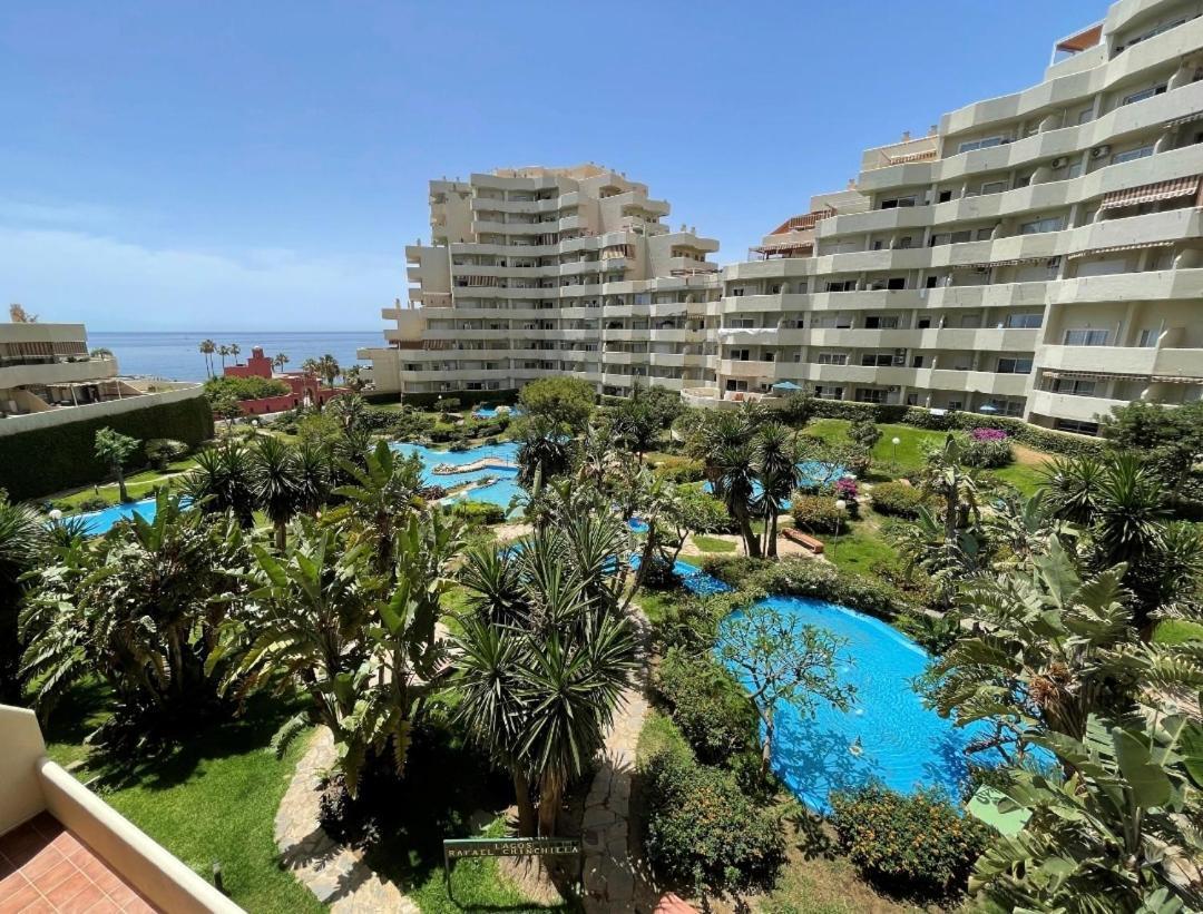 El Estudio De La Playa Benalbeach 317 Terraza Vistas Al Mar Benalmádena Kültér fotó